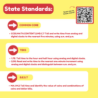 Thumbnail for Telling Time Card Pack