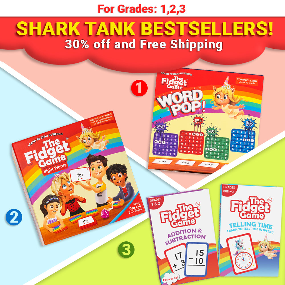 Shark Tank Best Sellers  Bundle ( Grades 1,2,3)