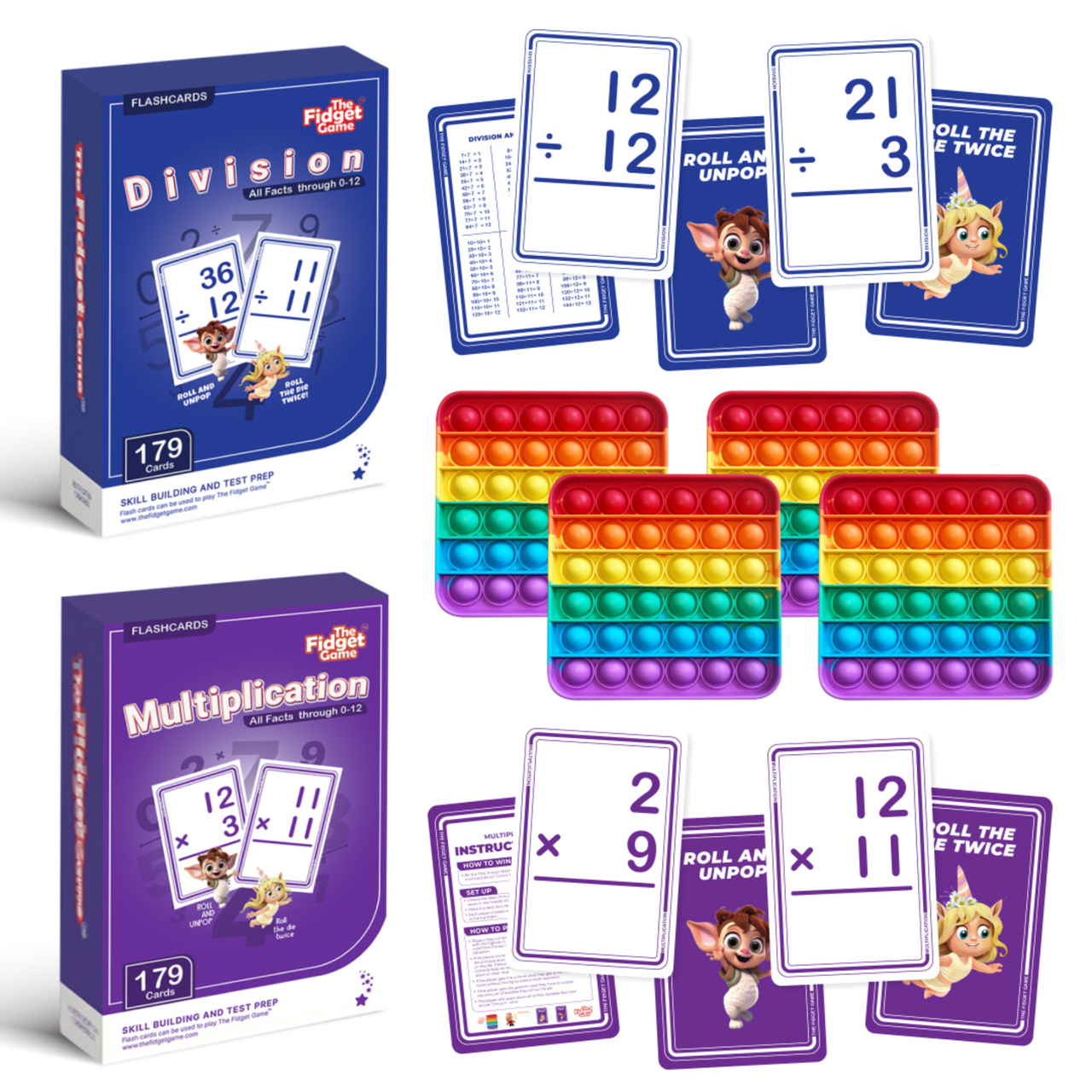 Math Card Pack Bundle