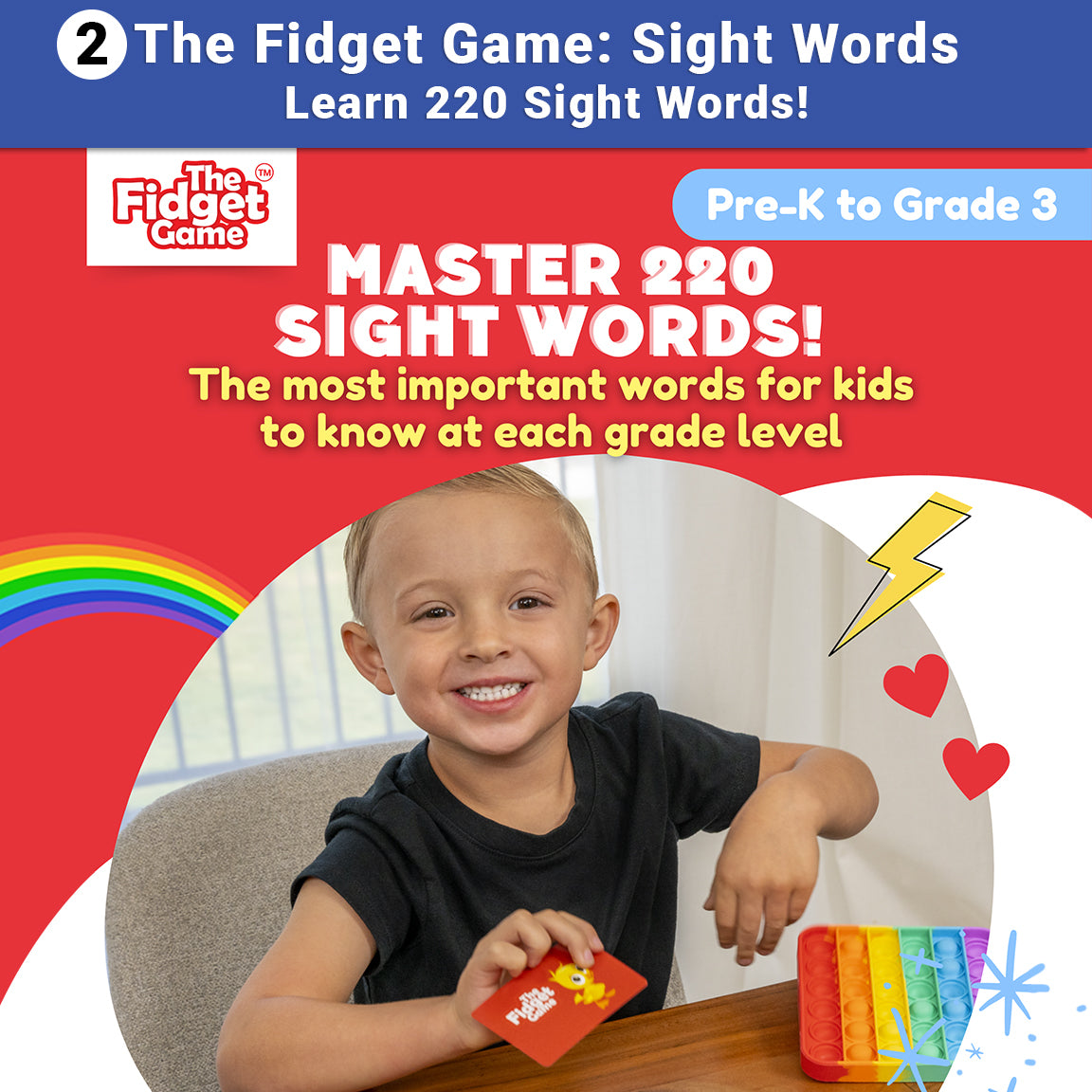 Thefidgetgame Master 220 Sight Words!