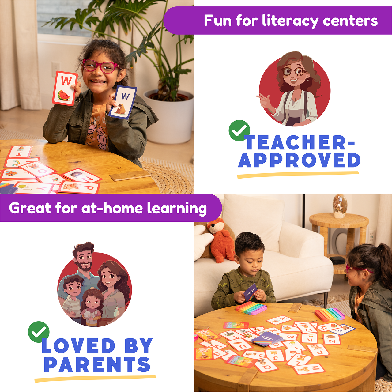 Alphabet Cards: Fun Flash Cards For Learning The ABCs – The Fidget Games