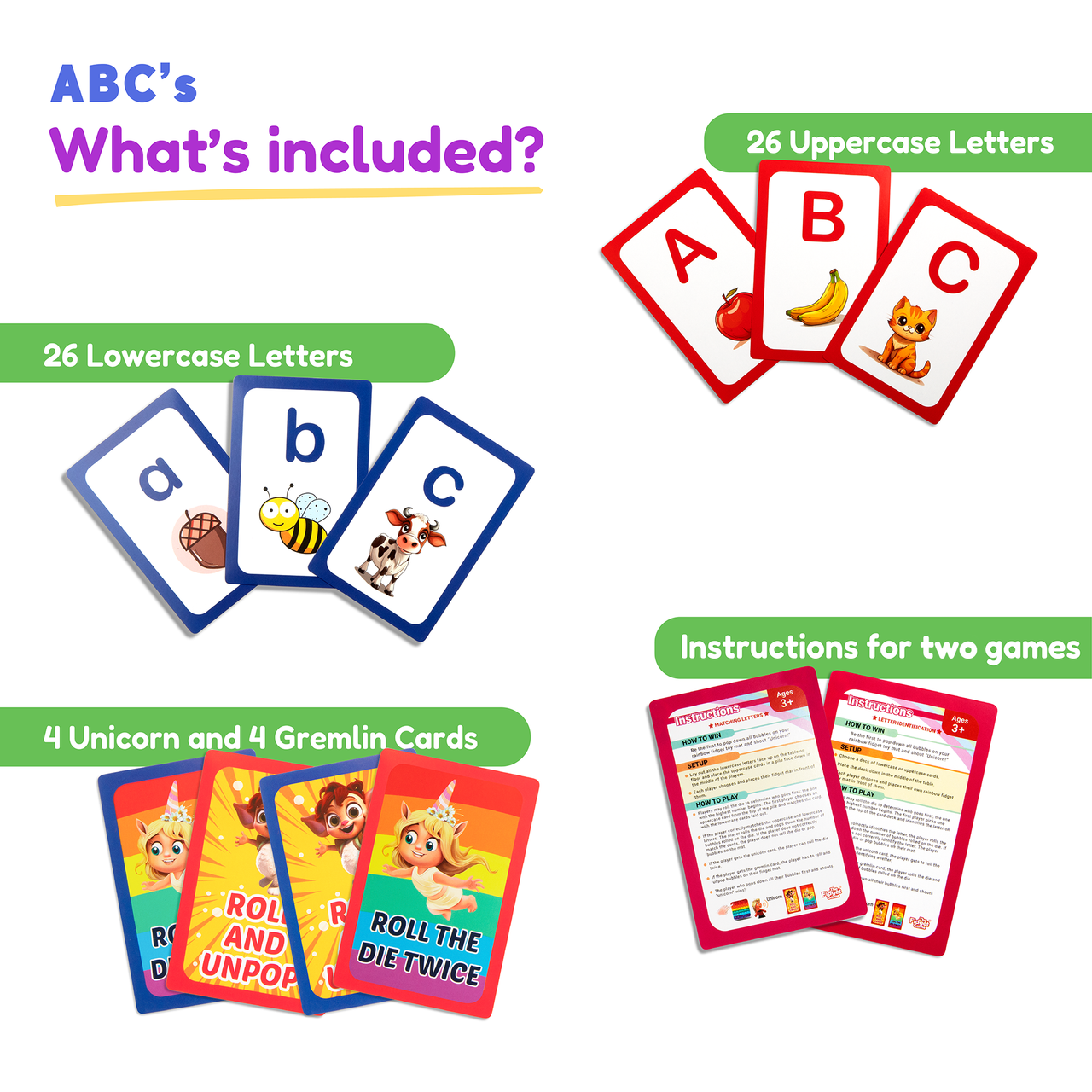 ABC’s ( Learn Uppercase and Lowercase Letters)
