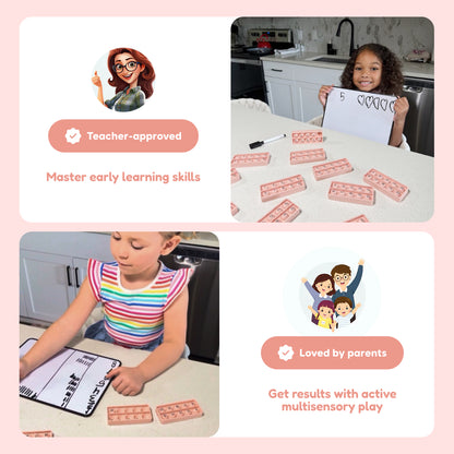 Addition and Subtraction Card Packs + Ten Frame Fidgets