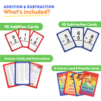 Thumbnail for Pre-K & Kindergarten Addition & Subtraction Card Pack