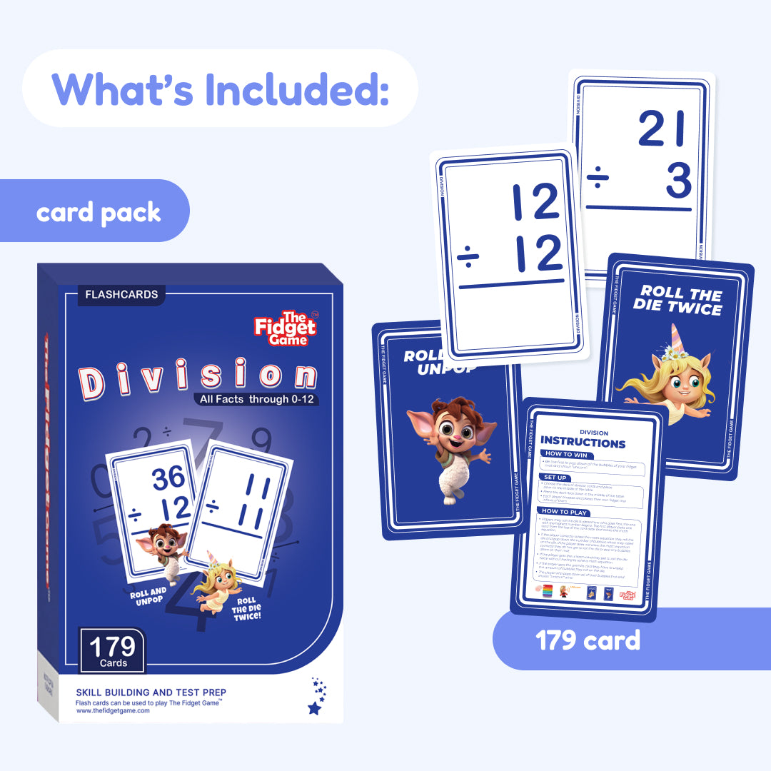 Division Card Pack – The Fidget Games