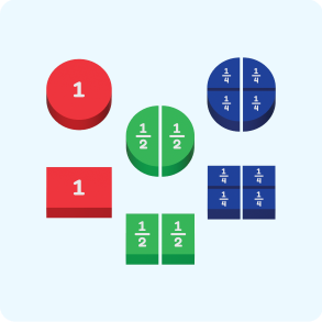 Magnetic Fraction Tiles