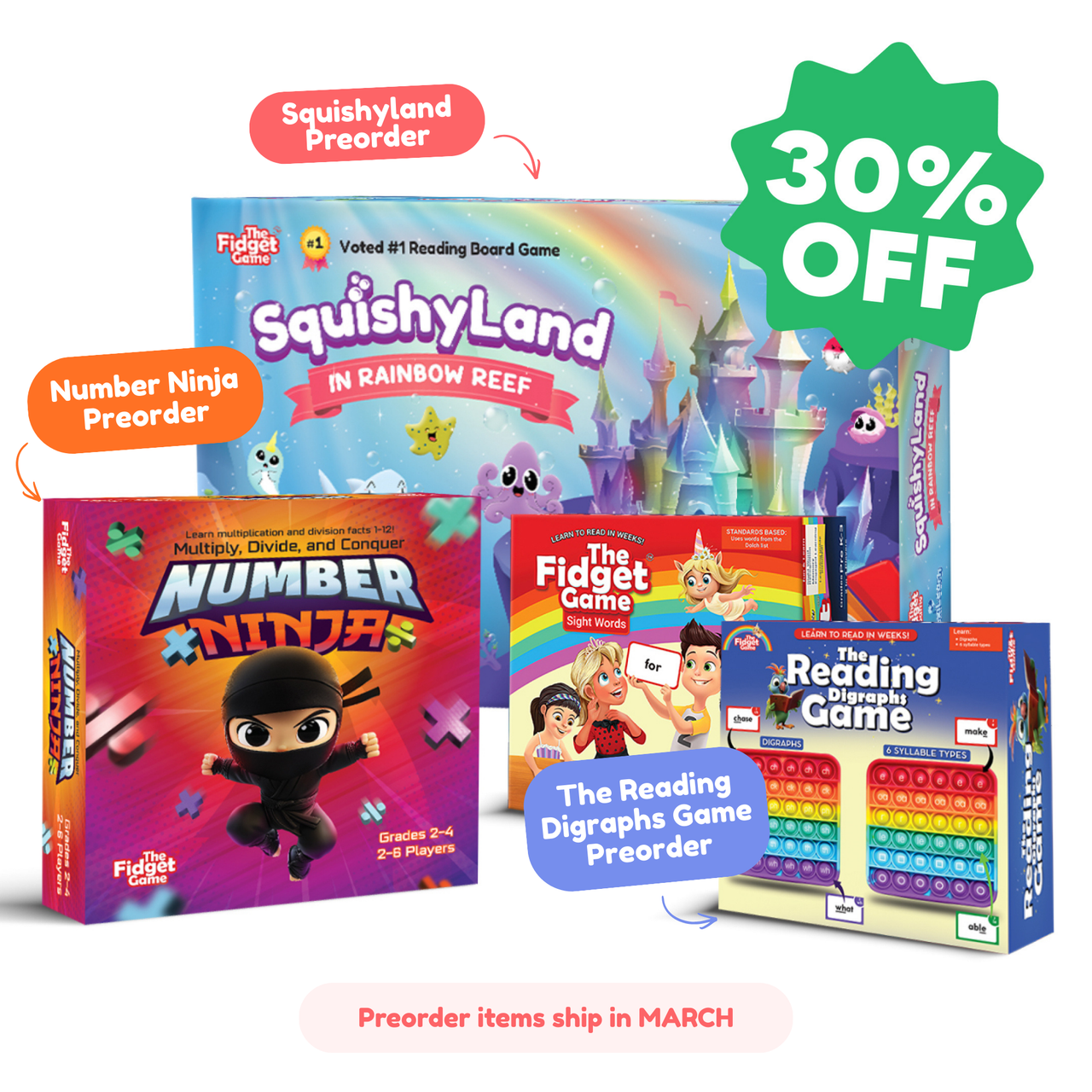 The Reading Digraphs Game