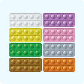 8 Ten Frame Fidgets