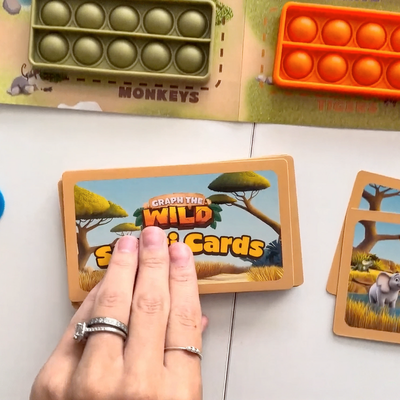 Choose a card and pop your animal sightings.
