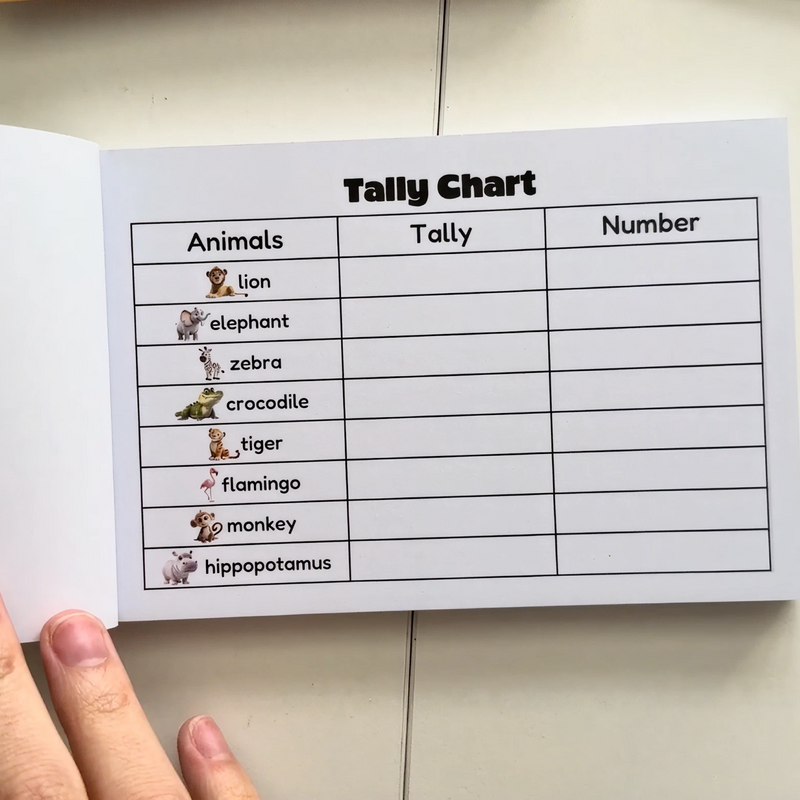 Make a tally chart of all your sightings.