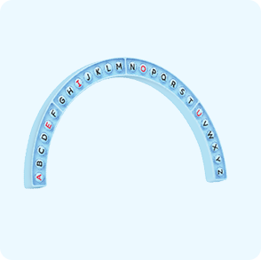 Alphabet Arc Fidget