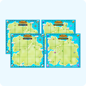 4 island maps
