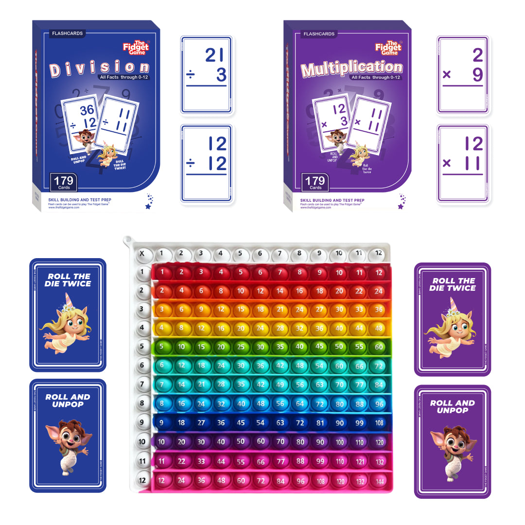 Multiplication + Division Card Packs + Multiply & Divide Mats