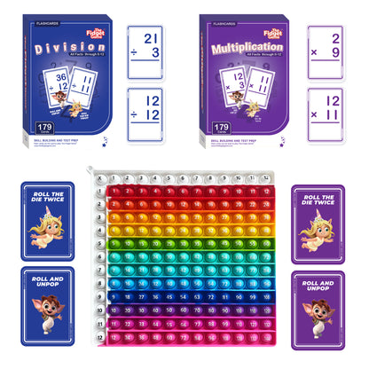 Multiplication + Division Card Packs + Multiply & Divide Mats