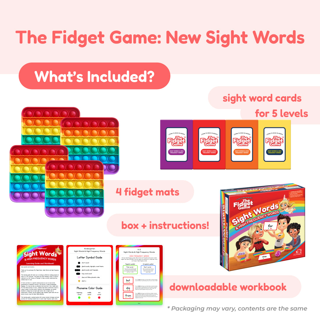 Sight Words + The Reading Digraphs Game