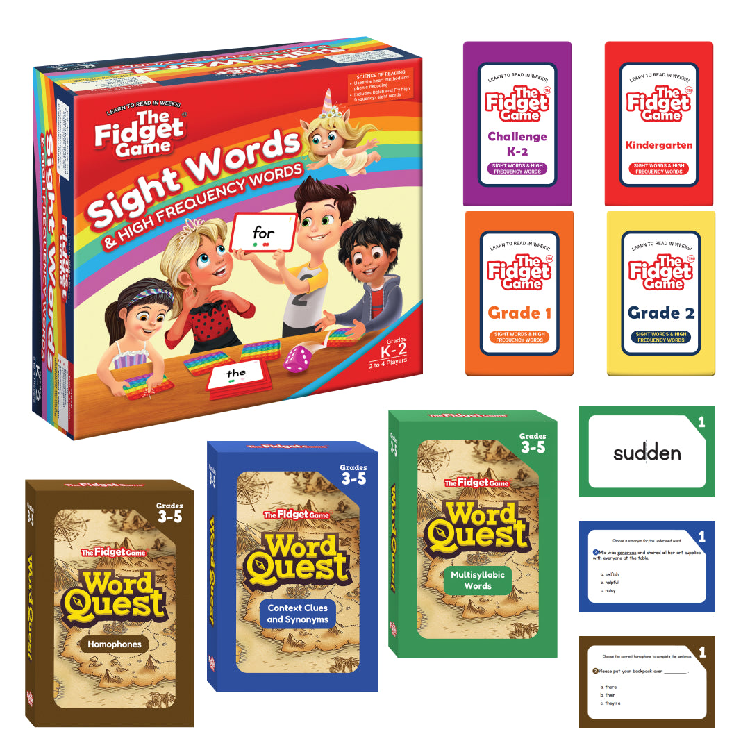 Sight Words + Word Quest Bundle