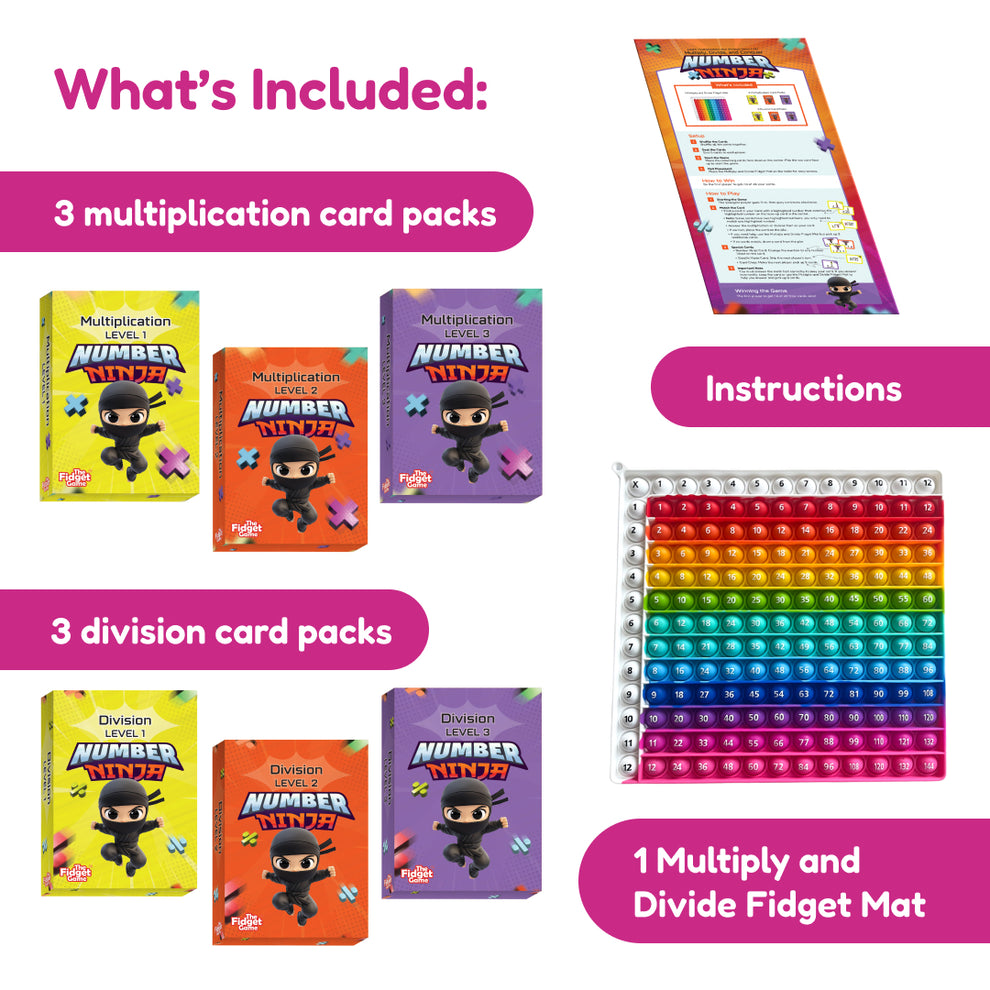 Number Ninja – The Fidget Games