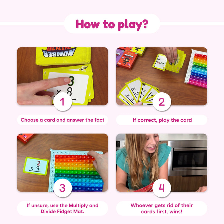 Number Ninja – The Fidget Games