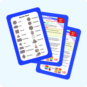 Answer cards and instructions