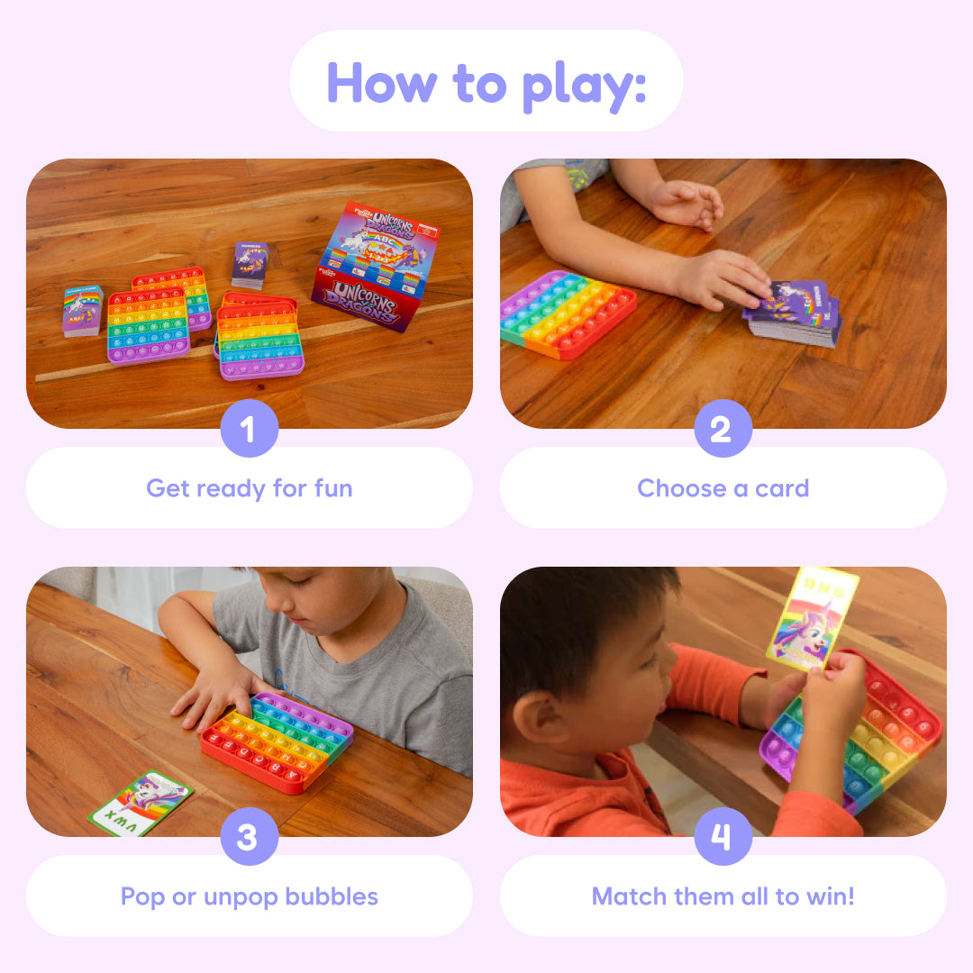 Unicorns vs Dragons! Learn the ABCs While Having Fun – The Fidget