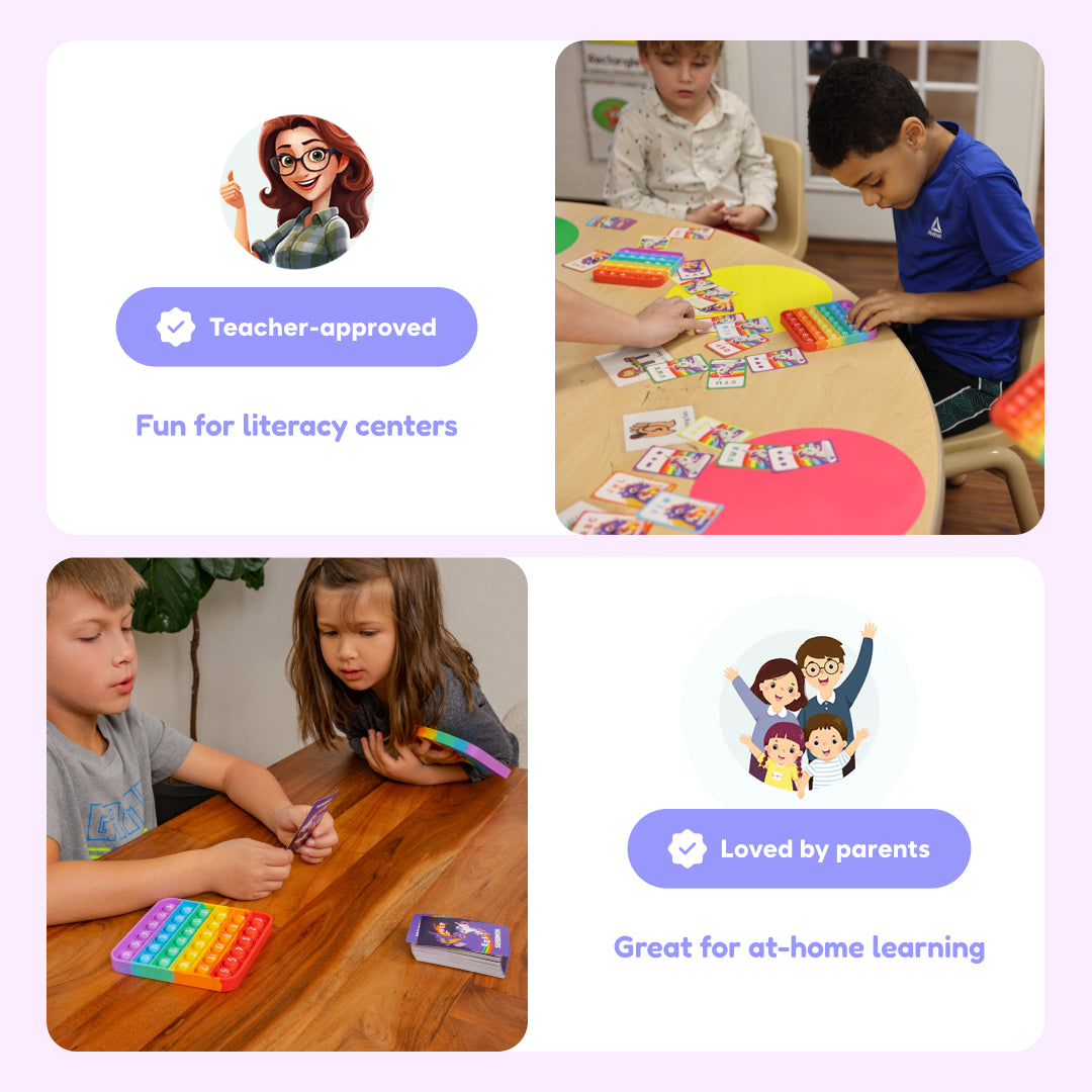 Unicorns vs Dragons! Learn the ABCs While Having Fun – The Fidget