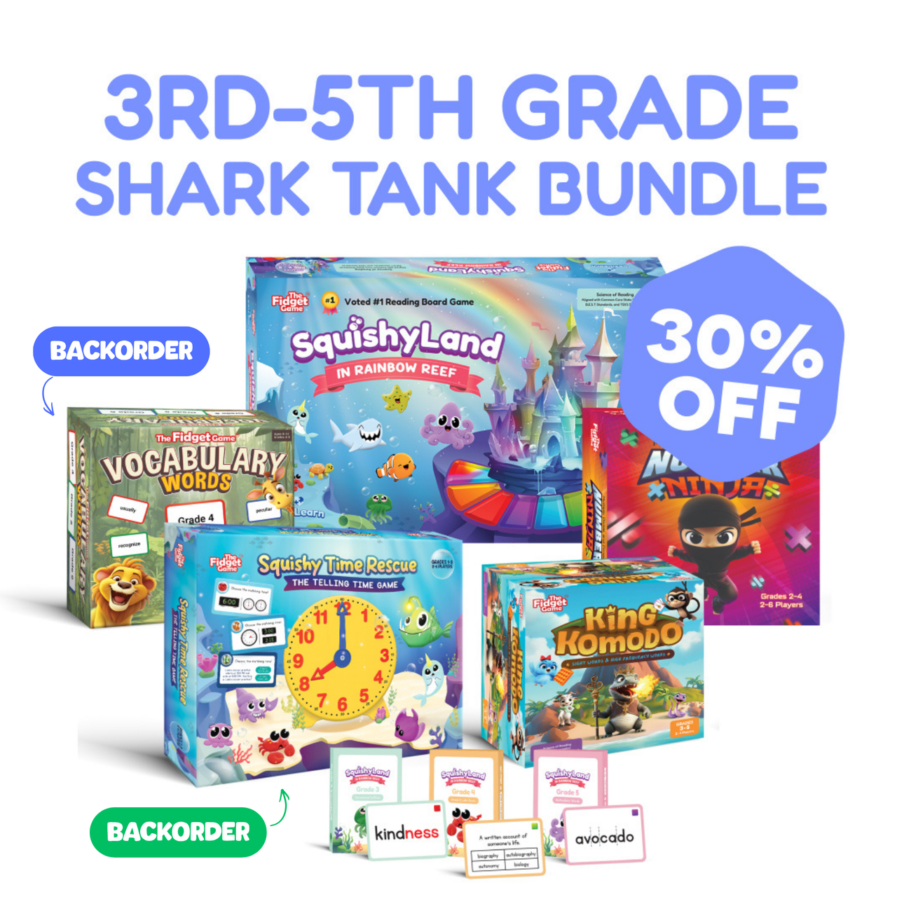 Grade 3-5 Shark Tank Bundle
