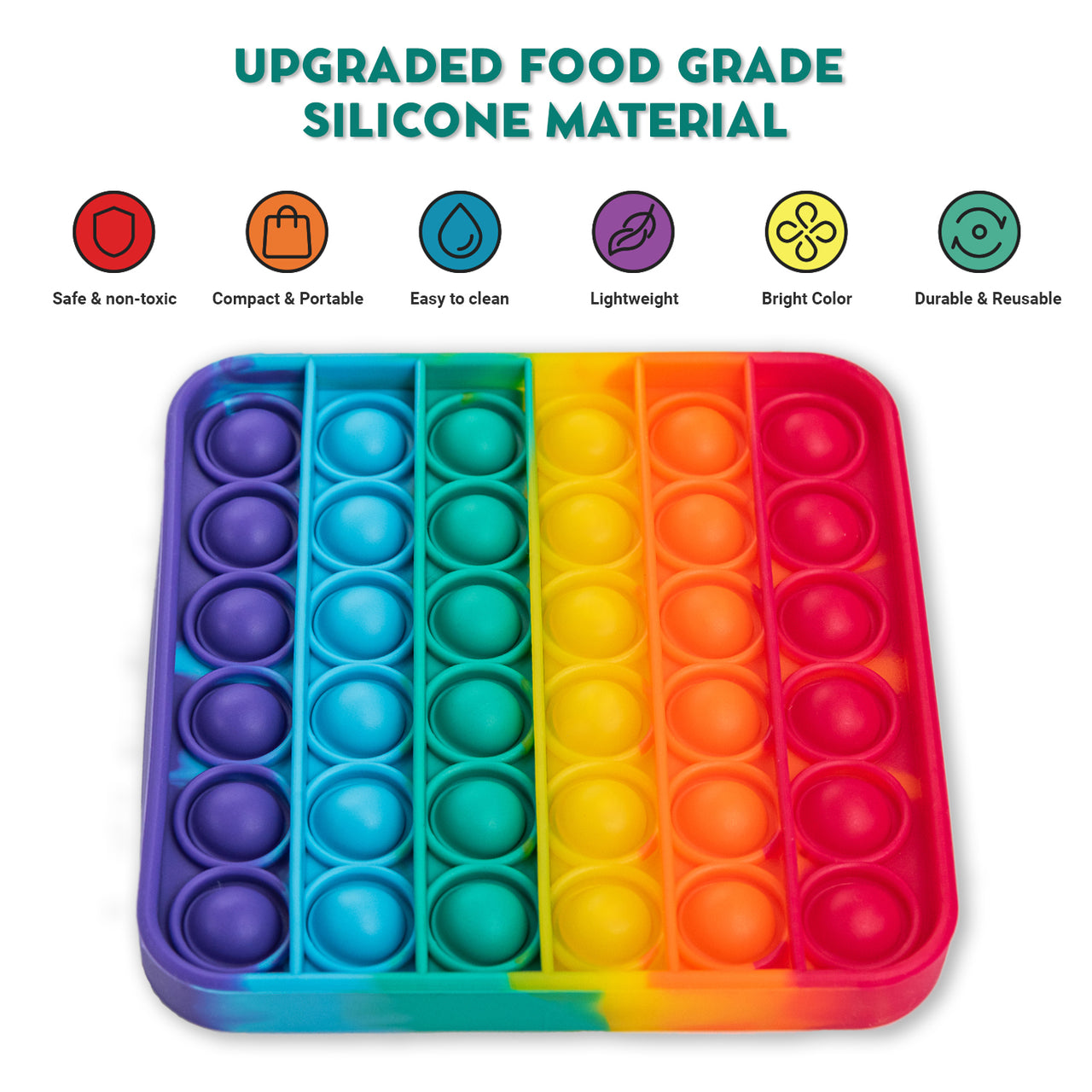 Upgraded Food Grade silicone material
