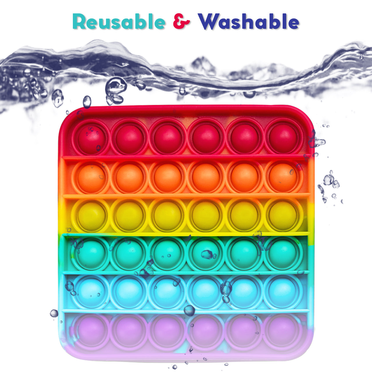 4 Extra Rainbow Fidget Mats (The Fidget Game: Sight Words) – The Fidget ...