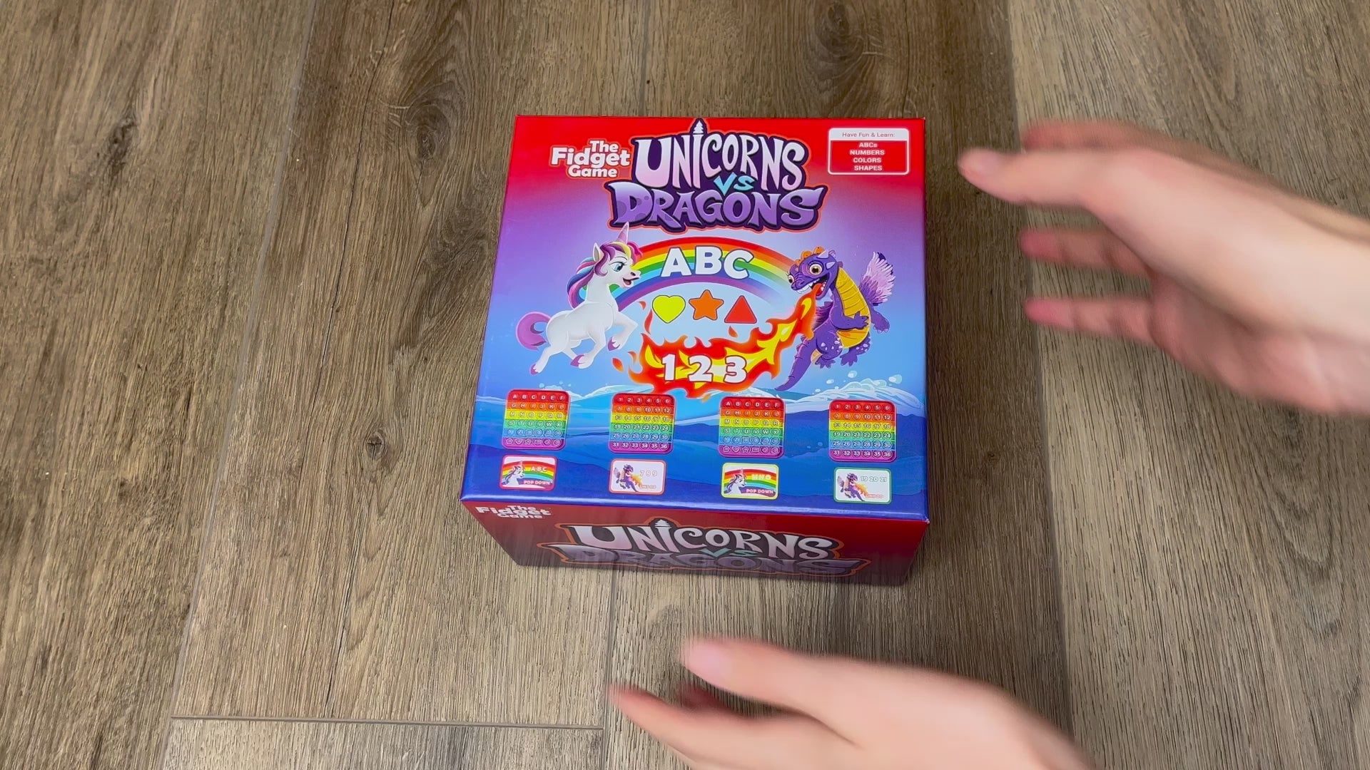 Unicorns vs Dragons! Learn the ABCs While Having Fun – The Fidget